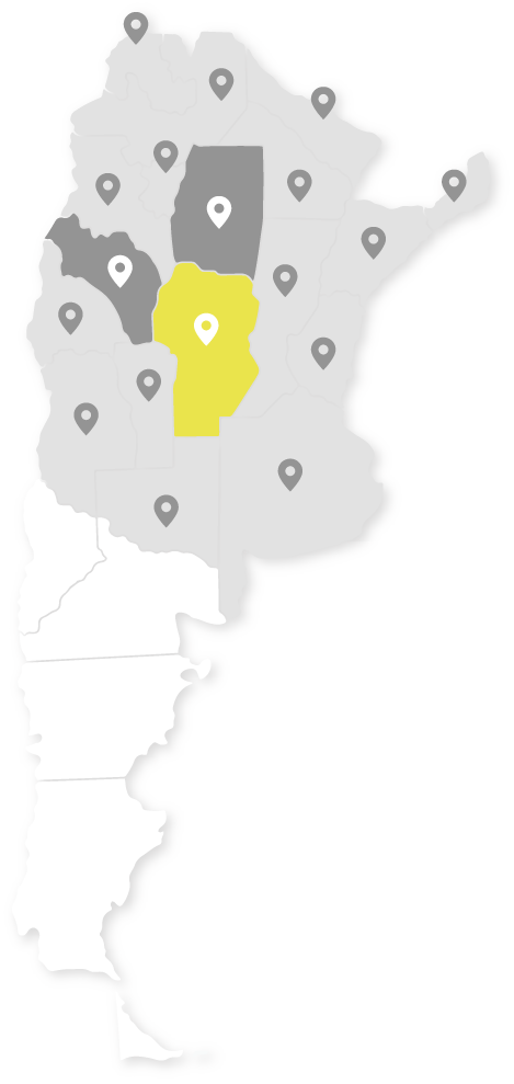 Mapa de Argentina